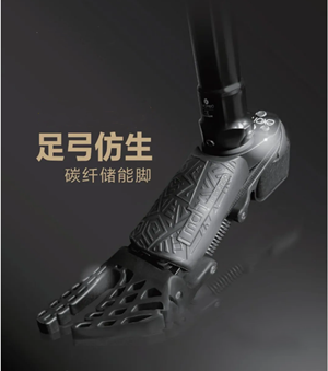 足弓仿生碳纖儲(chǔ)能腳
