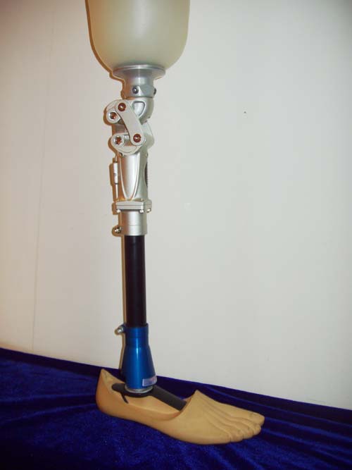 鎂合金氣壓膝（萬(wàn)向踝）圖片 ，哈爾濱大楊假肢廠，假肢最好的安裝公司